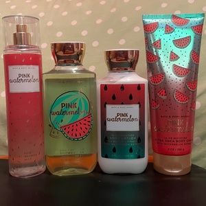 Pink Watermelon Bath & Body Works Set